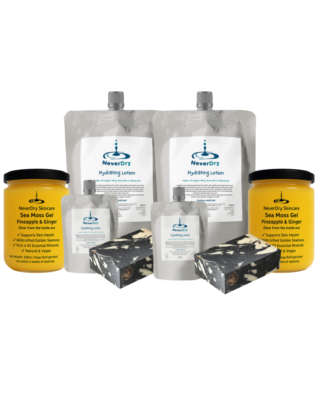 NeverDry Family Pack – 21-Day Skin Rescue (Or It’s Free)